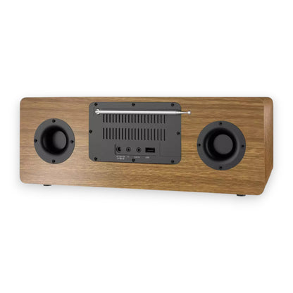 Bush CD player with Bluetooth, DAB+ & FM radio. Stylish wood finish, compact design & great sound. Shop now at New, Used and More!