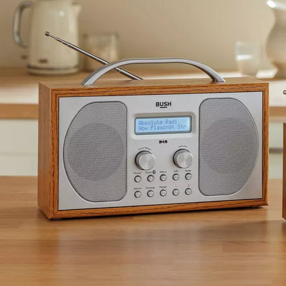 Bush DAB Bluetooth Wooden Radio. Stream via Bluetooth, enjoy DAB+/FM tuning, and add classic wooden style to any room. Shop New, Used and More!