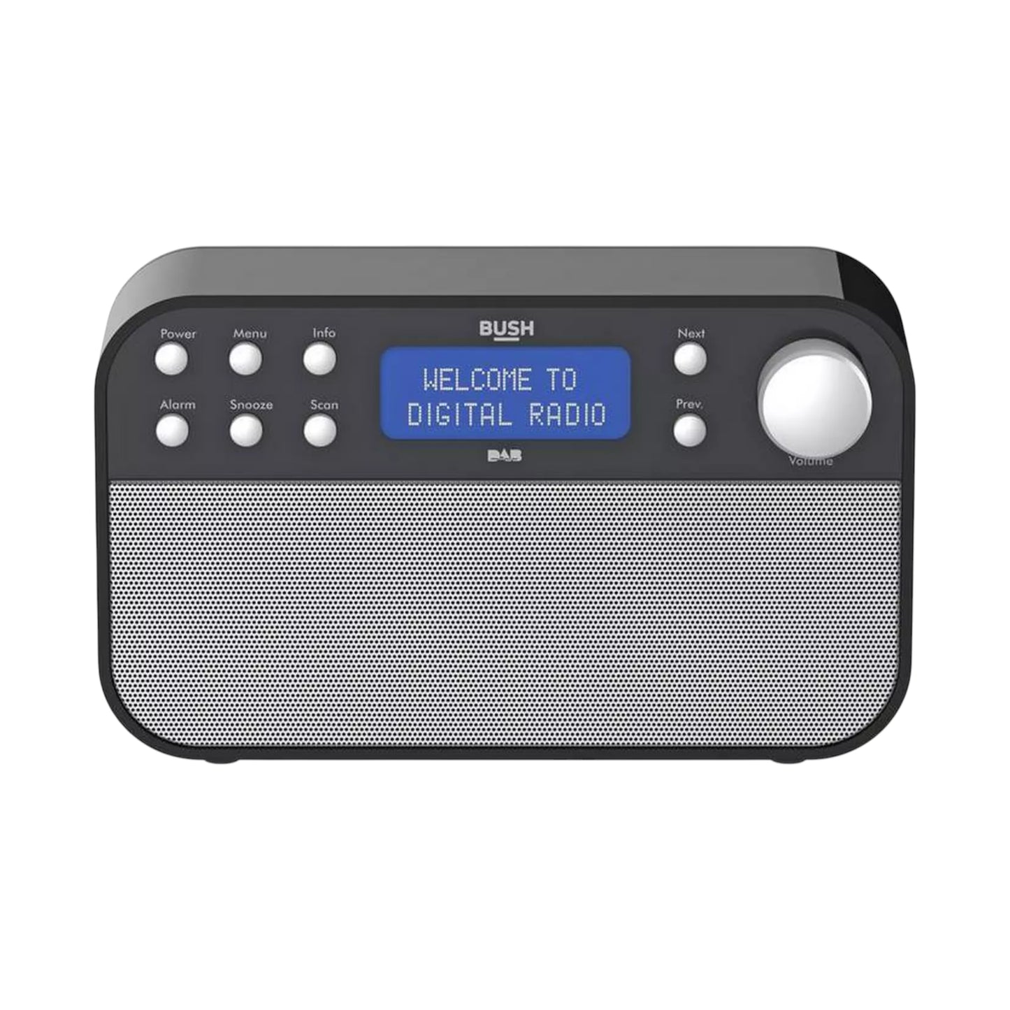 Bush DAB Radio in sleek black. Enjoy clear DAB/FM sound, compact design & easy controls. Perfect for home or office. Shop now at New, Used and More!