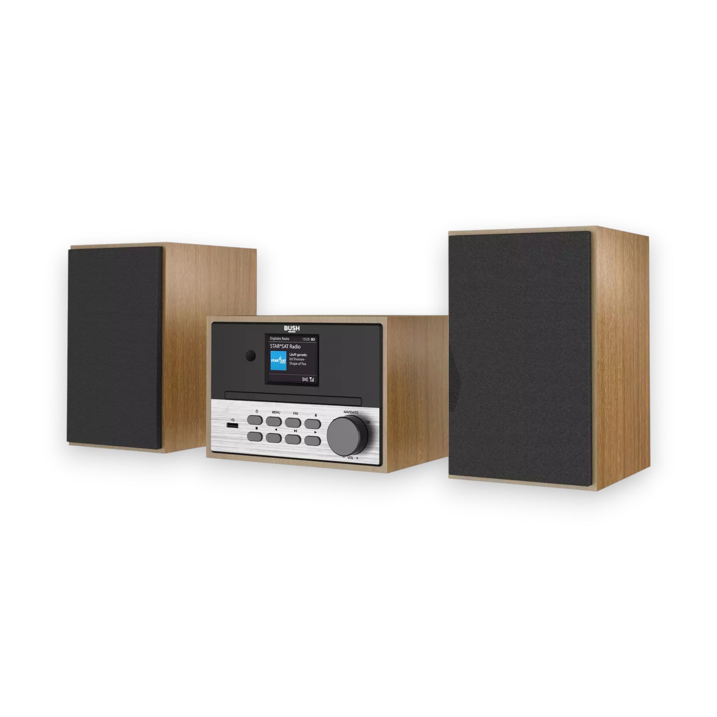 Bush DAB+ /FM Bluetooth Micro Hi-Fi Systems