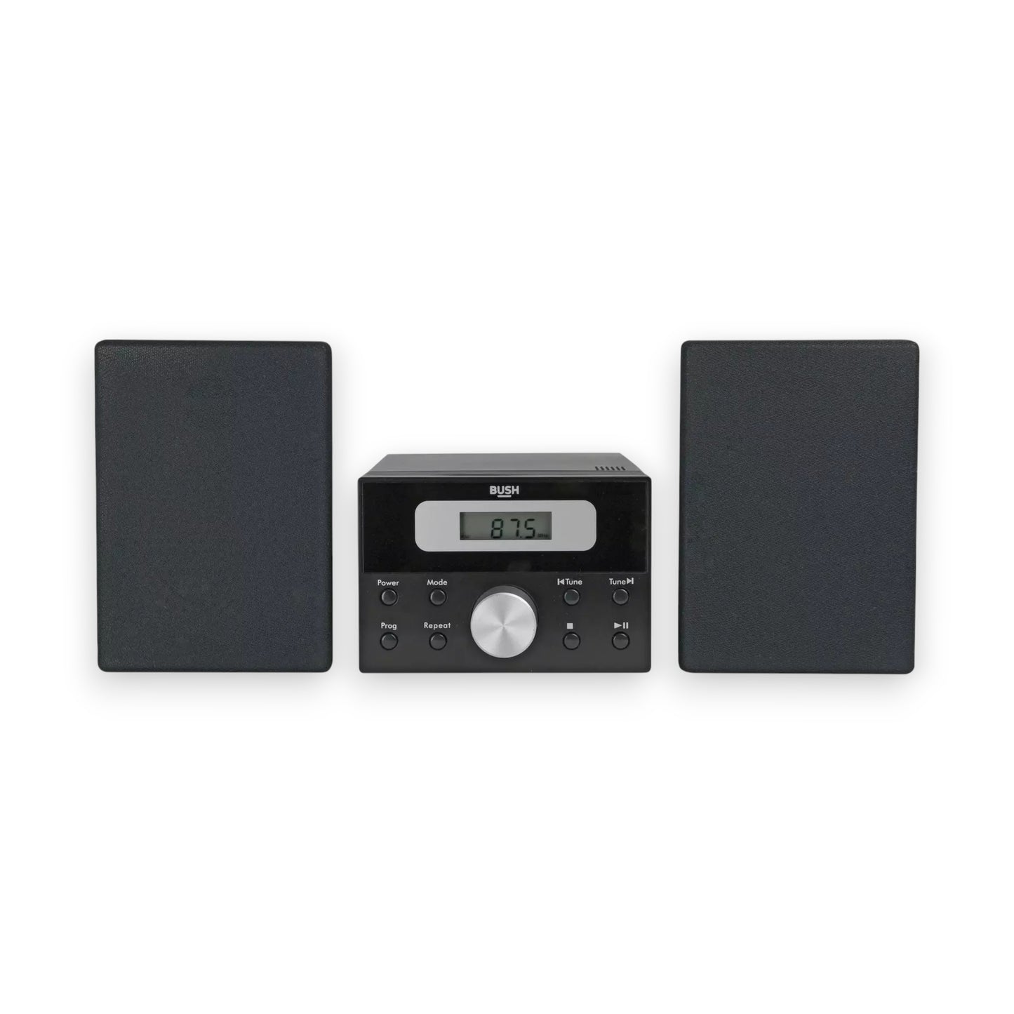 Bush LCD CD Micro System in sleek black. CD, FM radio & aux-in playback with clear sound & modern design. Shop now at New, Used and More!