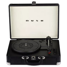 Bush Classic Turntable in black. 3-speed record player with built-in speakers & vintage design. Shop now at New, Used and More!