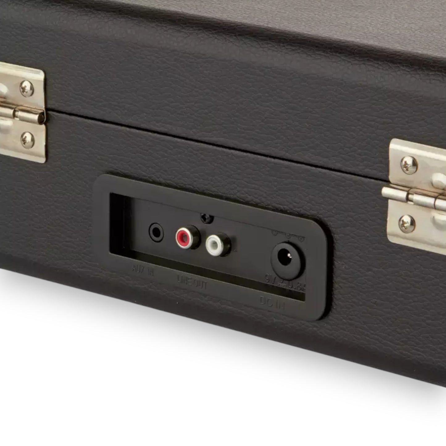 Bush Classic Turntable in black. 3-speed record player with built-in speakers & vintage design. Shop now at New, Used and More!