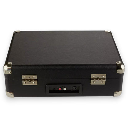 Bush Classic Turntable in black. 3-speed record player with built-in speakers & vintage design. Shop now at New, Used and More!