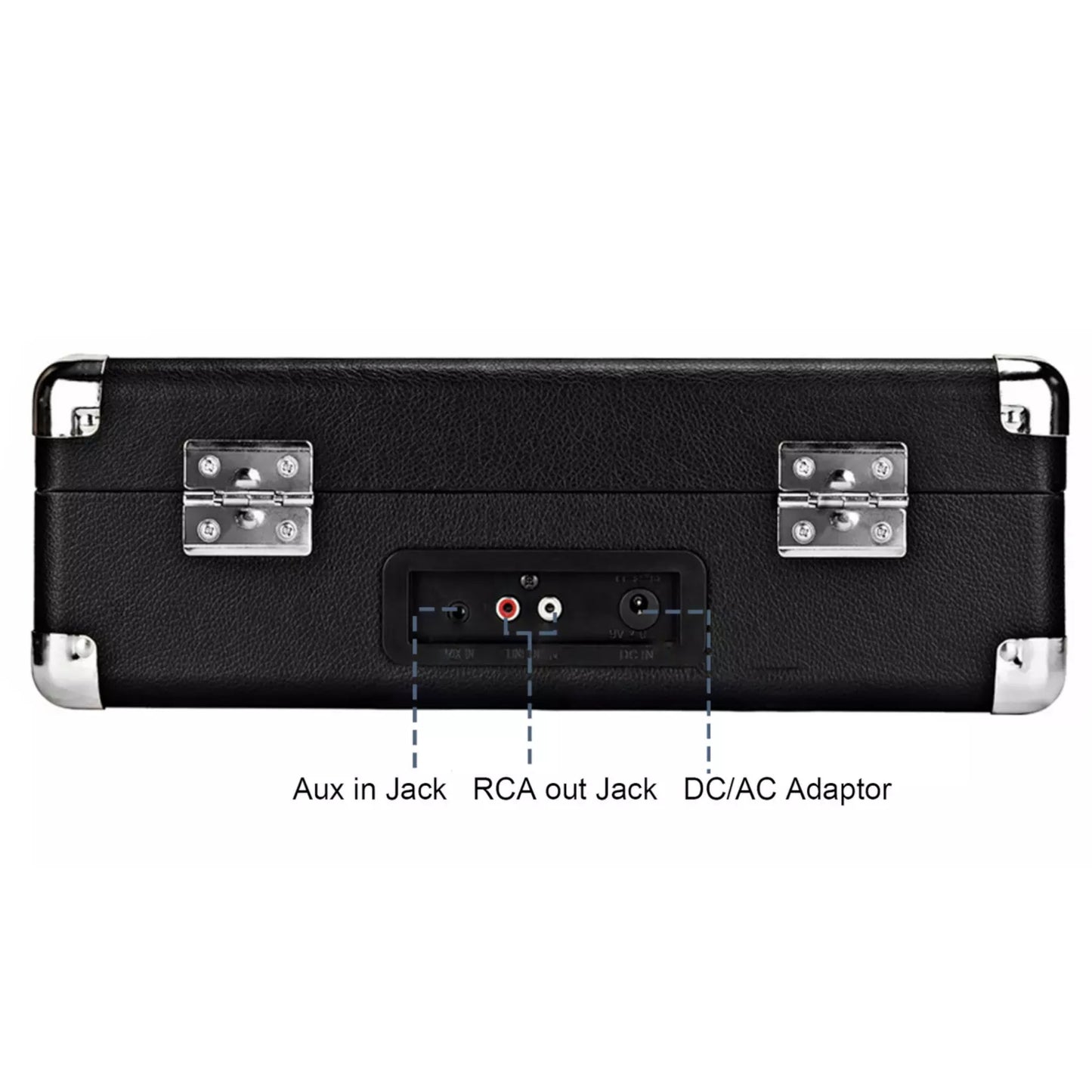 Bush Classic Turntable in black. 3-speed record player with built-in speakers & vintage design. Shop now at New, Used and More!