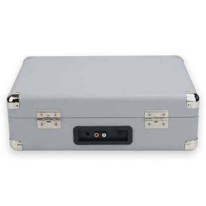 Bush Classic Turntable in grey/silver. 3-speed record player with built-in speakers & vintage design. Shop now at New, Used and More!