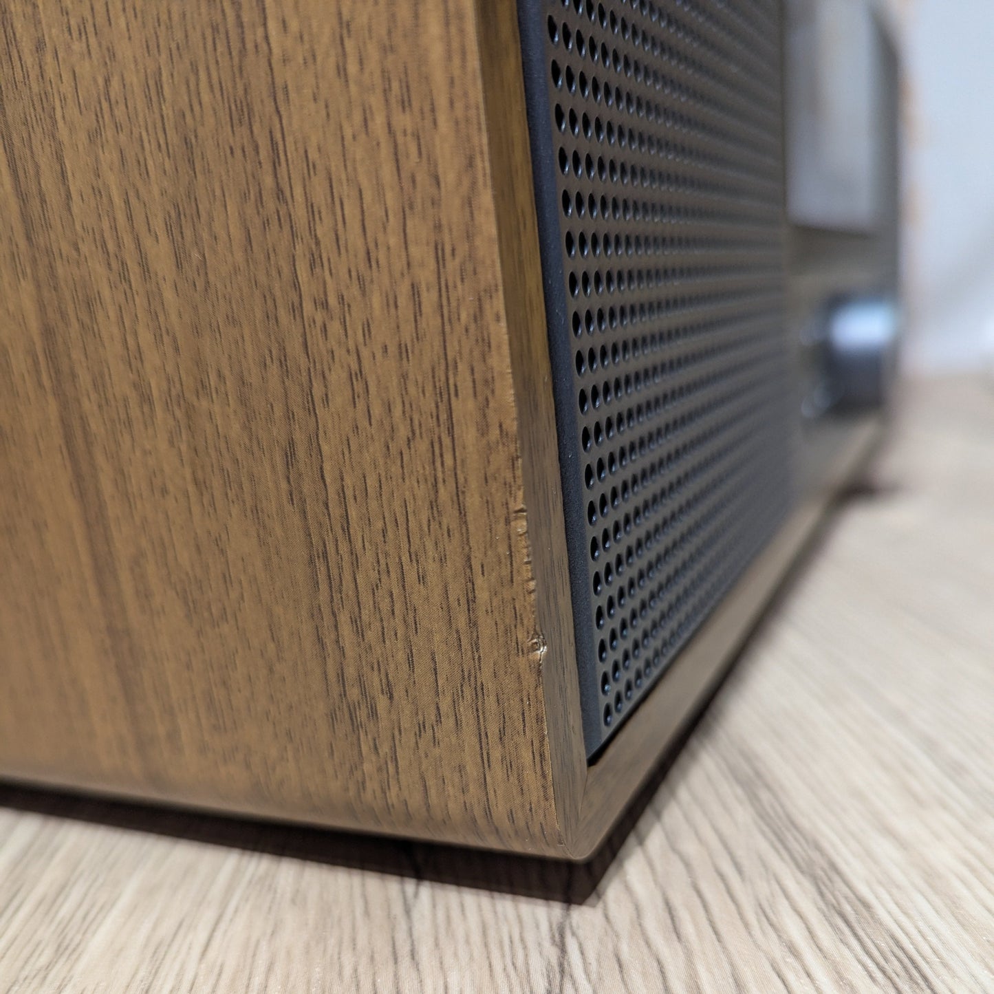 Bush CD player with Bluetooth, DAB+ & FM radio. Stylish wood finish, compact design & great sound. Shop now at New, Used and More!