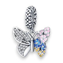 Butterfly CZ Dangle Charm