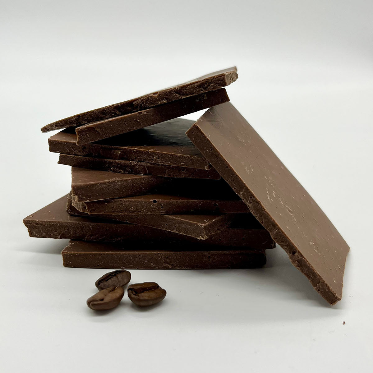 Handmade Cafe au Lait Fine Milk Chocolate Shards
