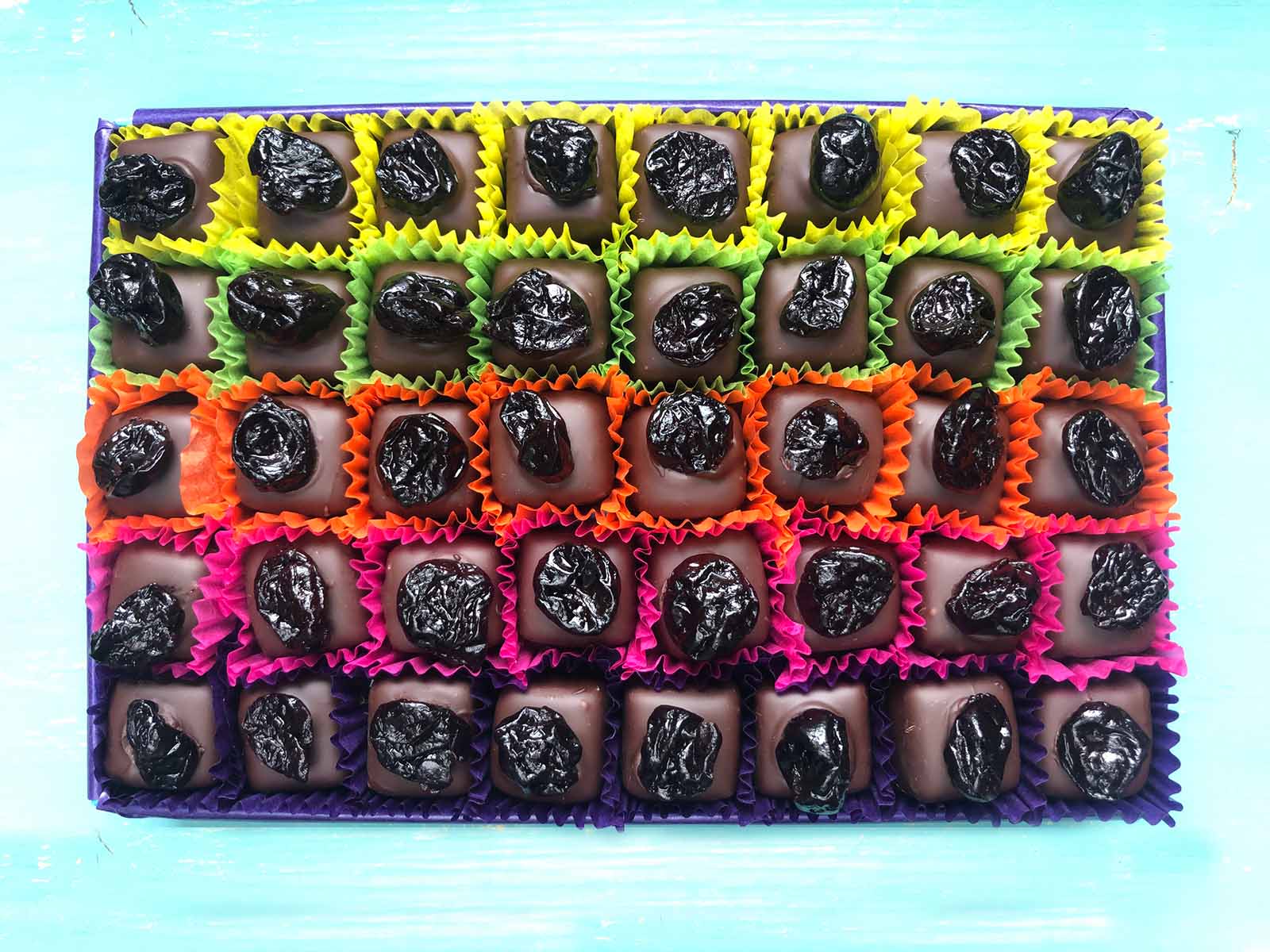 Cherry Marzipan Chocolate Gift Box