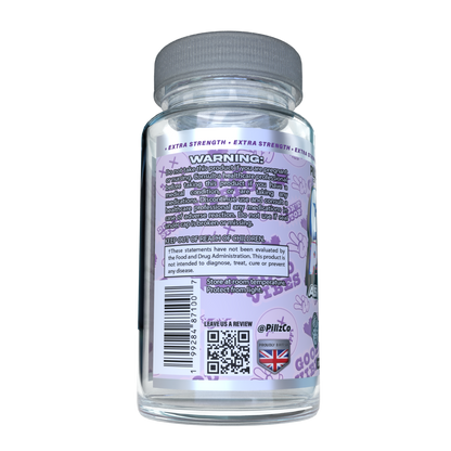 ChillPillz™ - Ashwagandha Extra Strength – 3000mg Root Extract with Black Pepper