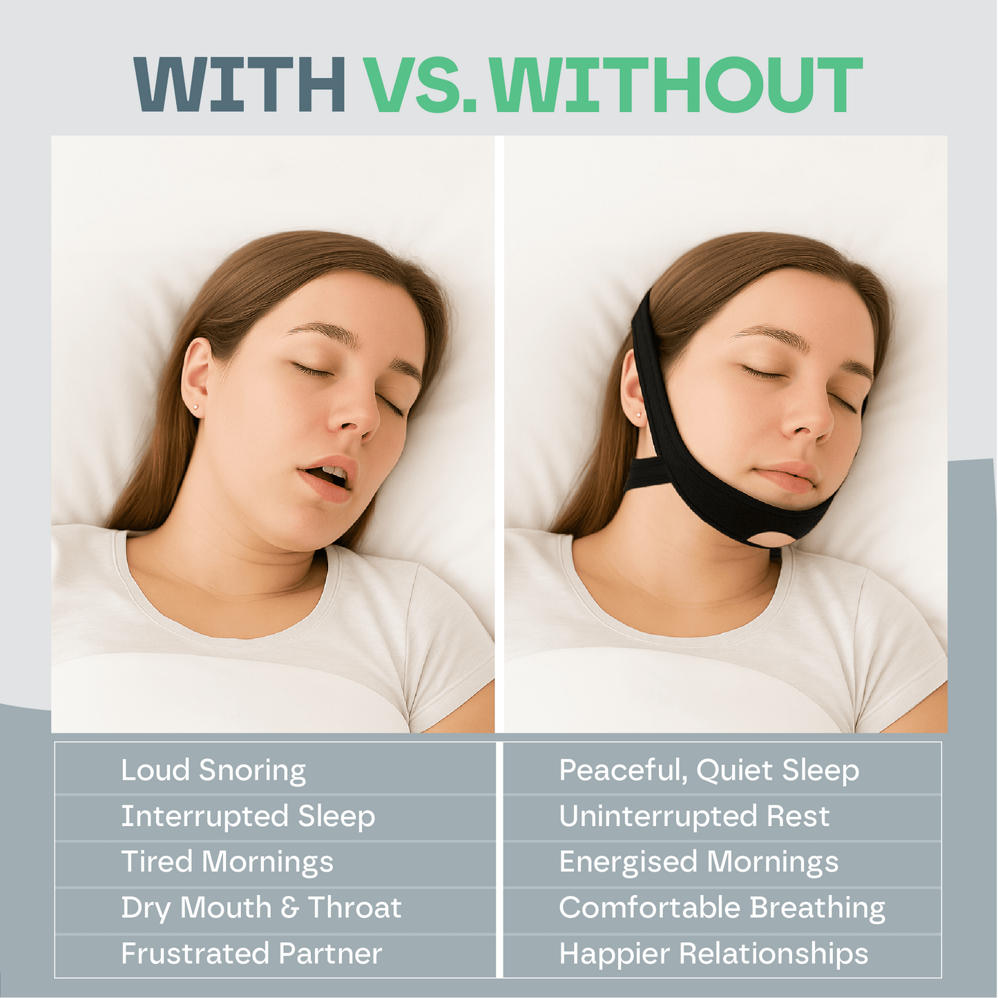 Anti Snoring Sleep Chin Strap