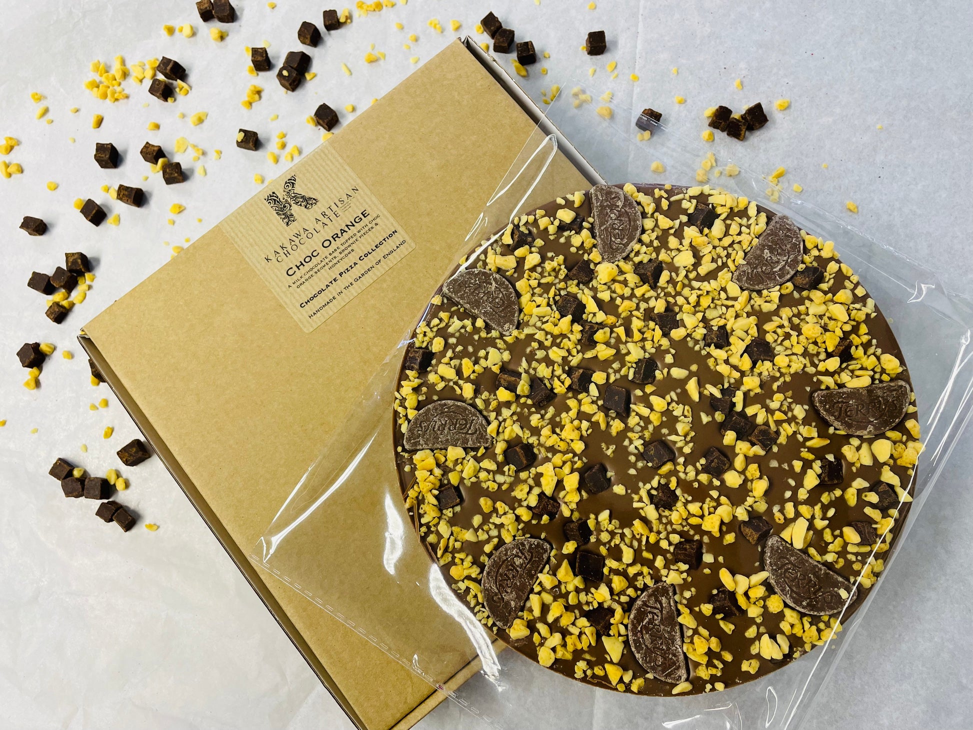 Choc Orange Chocolate Pizza