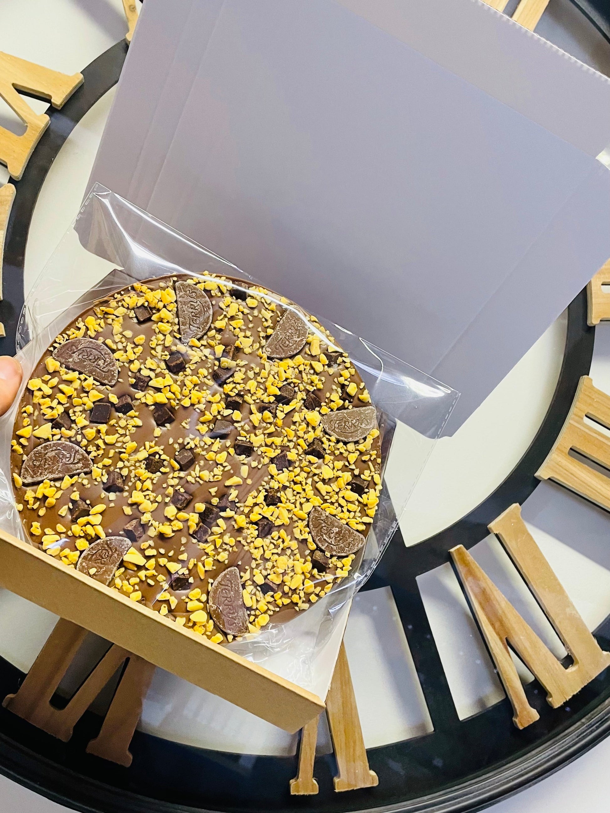 Choc Orange Chocolate Pizza