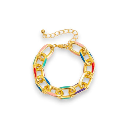 Amnesia Jewellery | Chunky Paperclip Fashion Bracelet