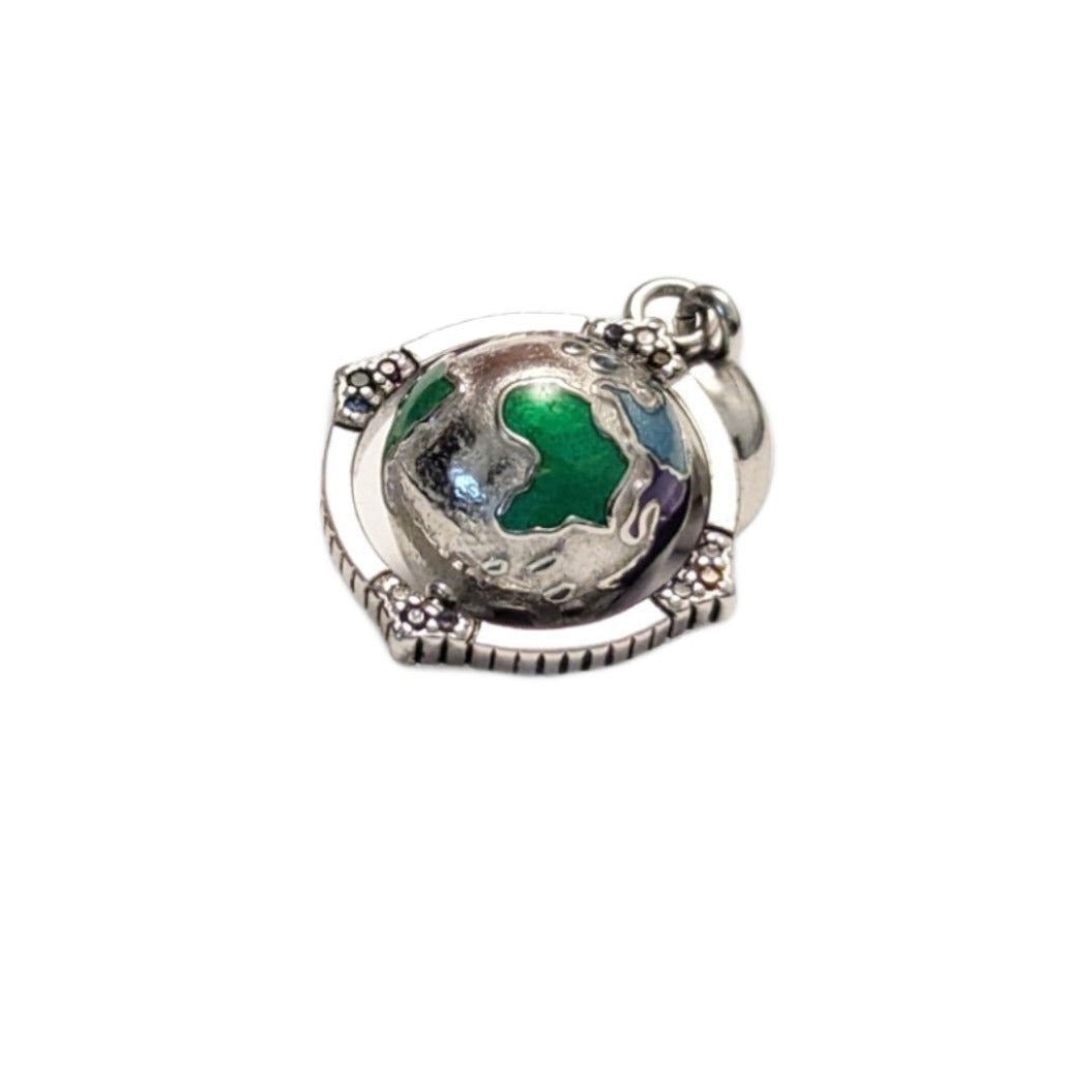 Coloured Globe Dangle Charm