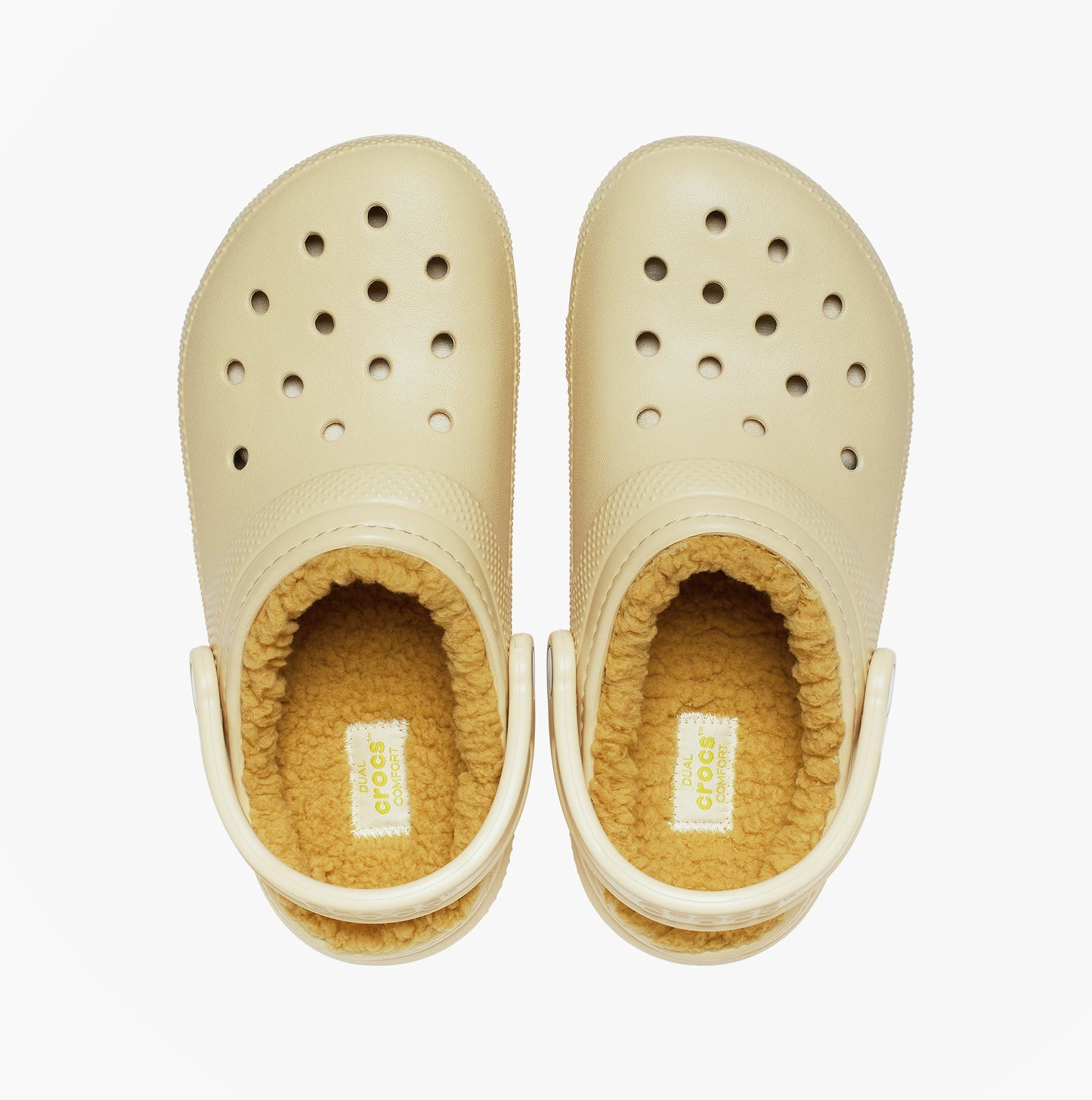 Crocs CLASSIC LINED Unisex Clogs Sesame