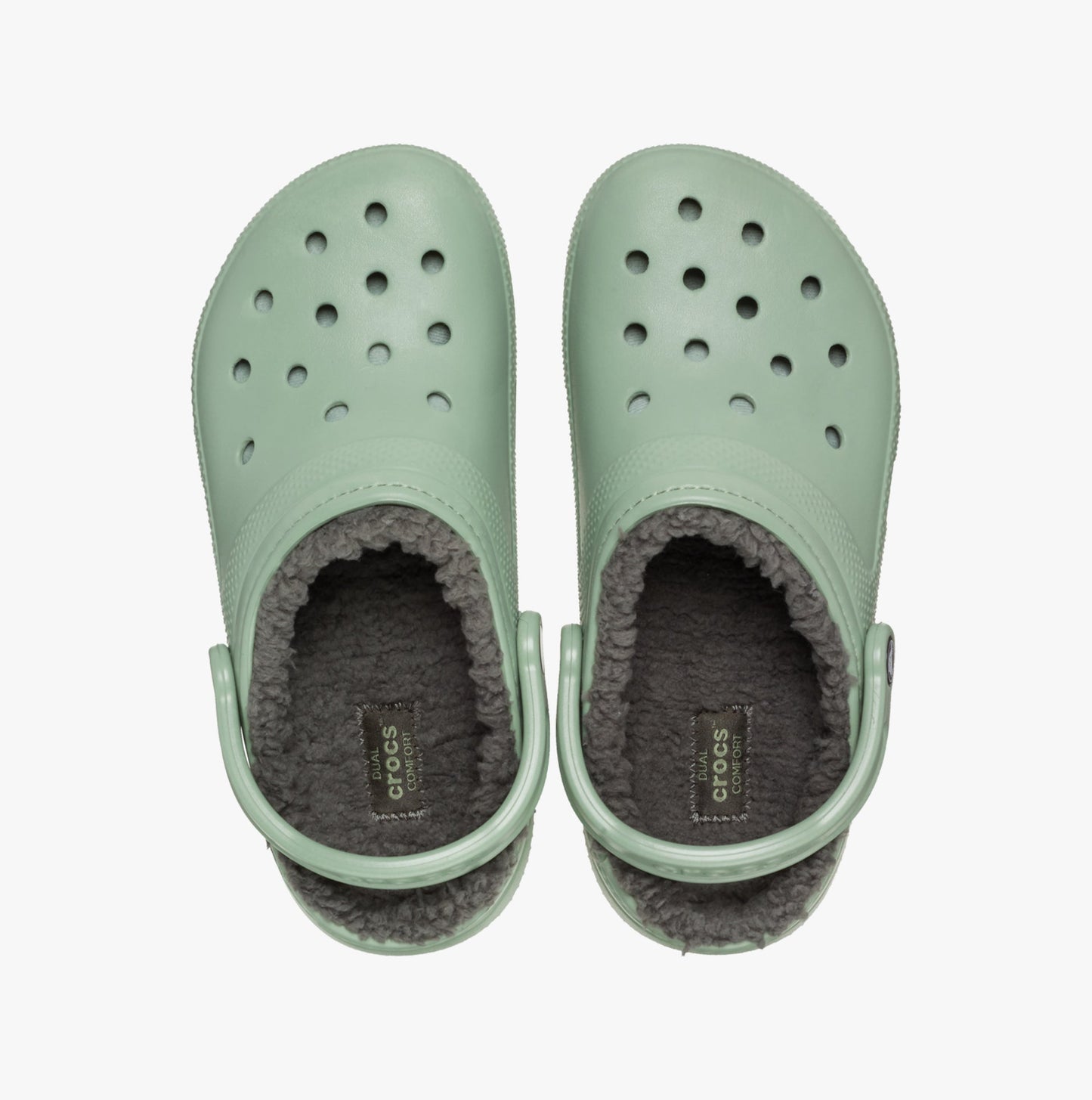 Crocs 203591-3WP CLASSIC LINED Unisex Clogs Moss/Multi