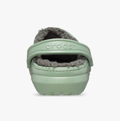 Crocs 203591-3WP CLASSIC LINED Unisex Clogs Moss/Multi