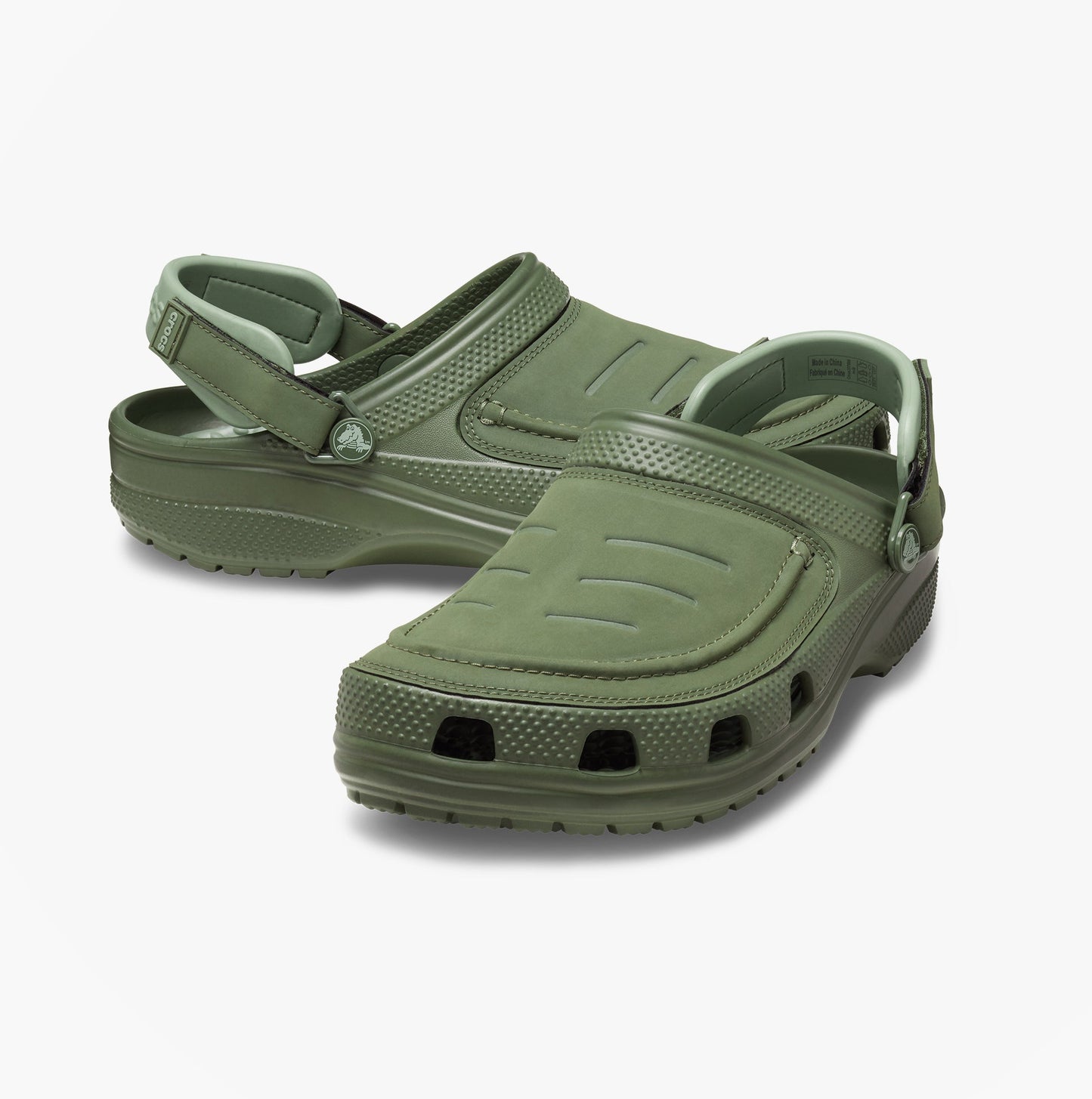 Crocs YUKON VISTA II LR Mens Clogs Army Green