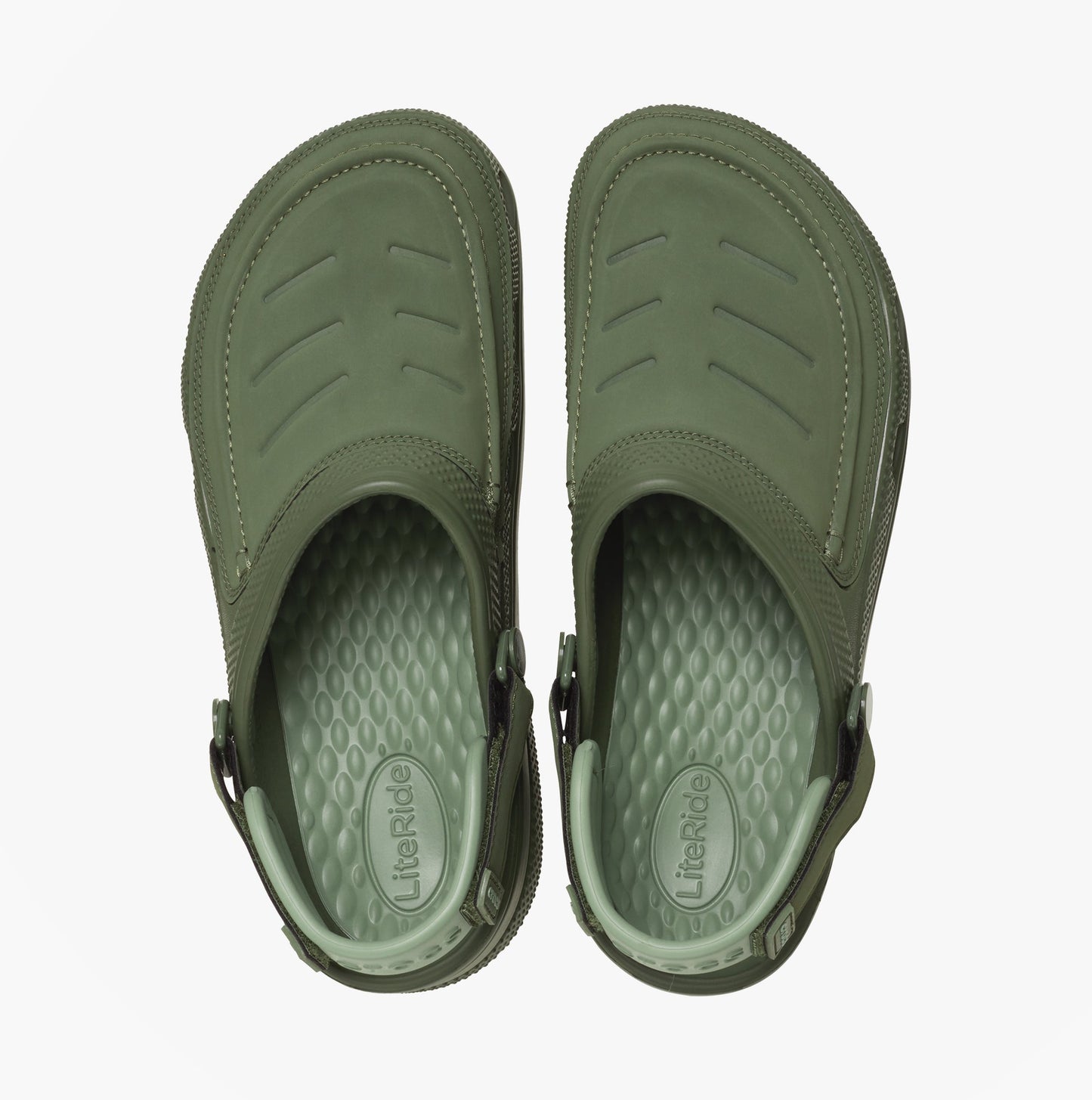 Crocs YUKON VISTA II LR Mens Clogs Army Green