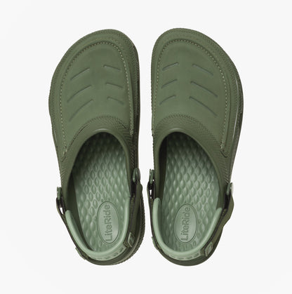 Crocs YUKON VISTA II LR Mens Clogs Army Green