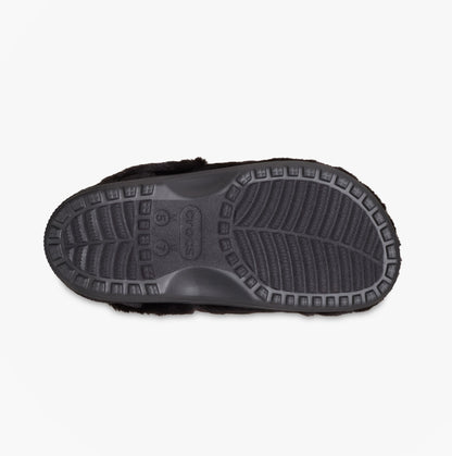 Crocs CLASSIC UNFURGETTABLE Womens Clogs Black