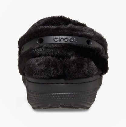 Crocs CLASSIC UNFURGETTABLE Womens Clogs Black