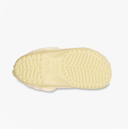 Crocs CLASSIC UNFURGETTABLE Womens Clogs Vanilla