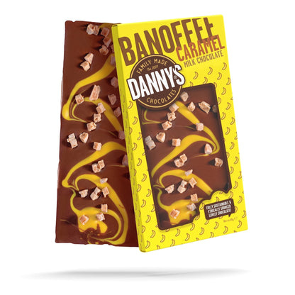 Banoffee Caramel Chocolate Bar