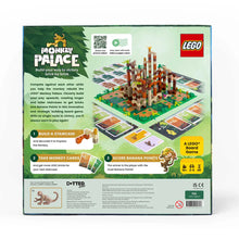 LEGO Monkey Palace board game packaging with instructions and LEGO logo.