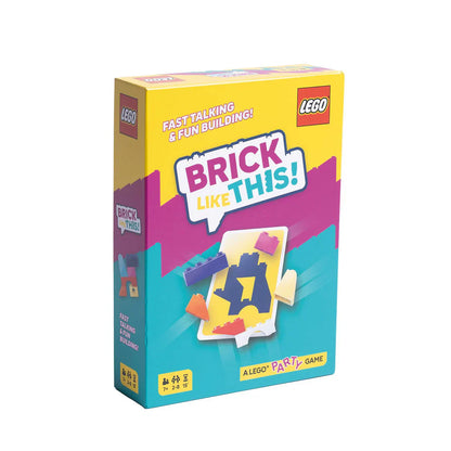 LEGO Brick Like This party game box on a white background
