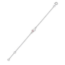 Dainty Double Heart Bracelet