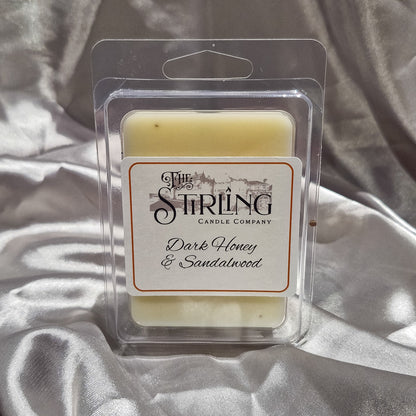 Dark Honey & Sandalwood - Wax Melt Clamshell
