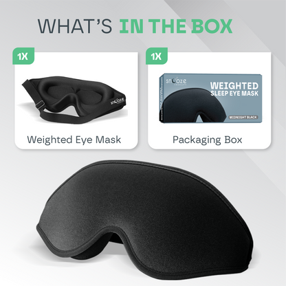 3D Weighted Eye Mask
