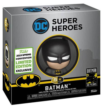 Funko Pop! Batman figure packaging with DC Super Heroes branding
