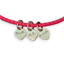 Family Generation of Hearts Charm Set