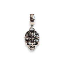 Fleur De Lis Skull Dangle Charm