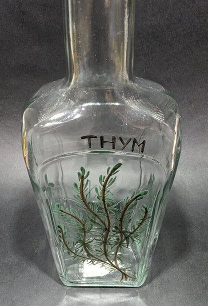 Rare French Hand Painted Olive Oil Bottle Set with Cork Stoppers | New, Used and More