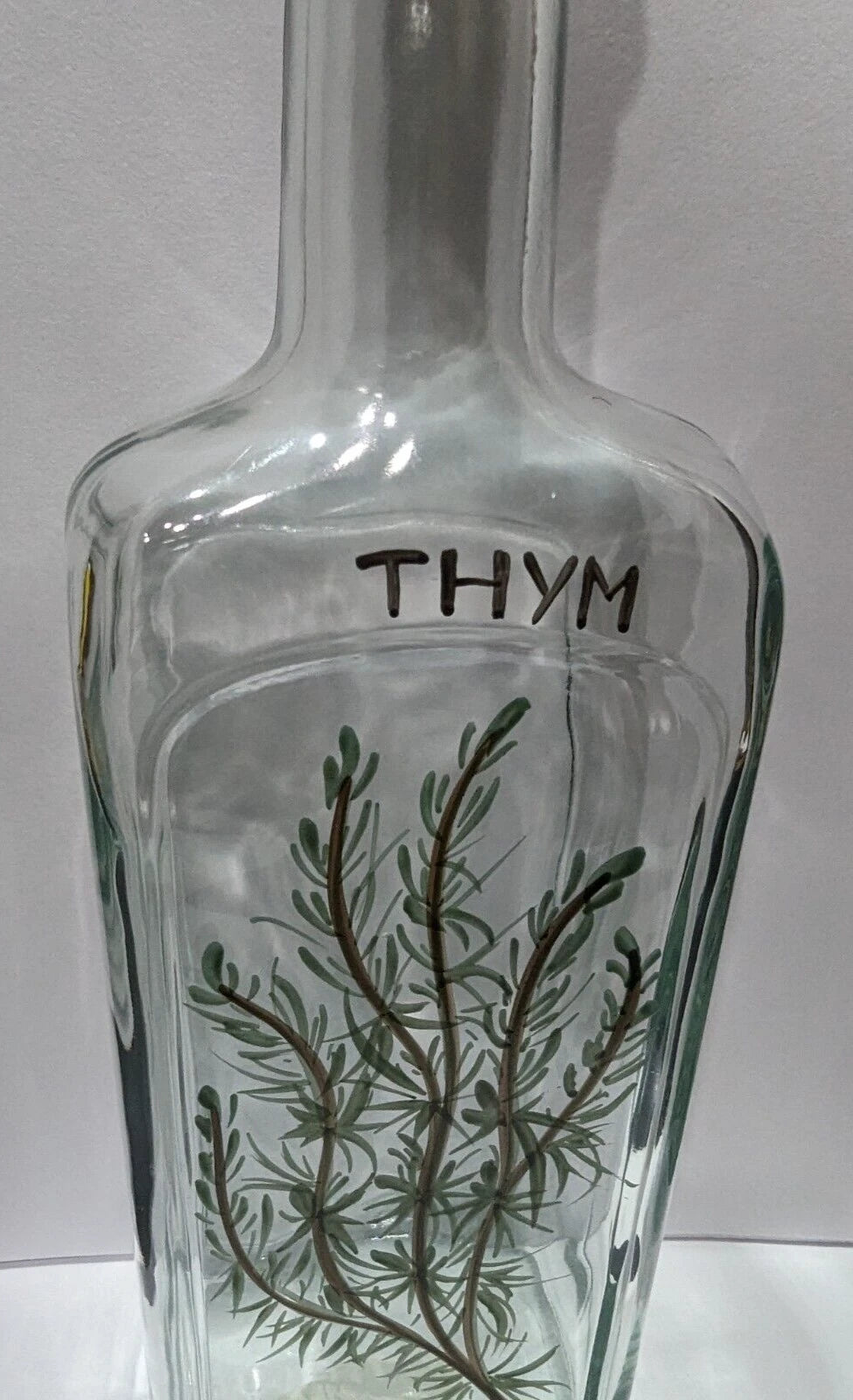 Rare French Hand Painted Olive Oil Bottle Set with Cork Stoppers | New, Used and More