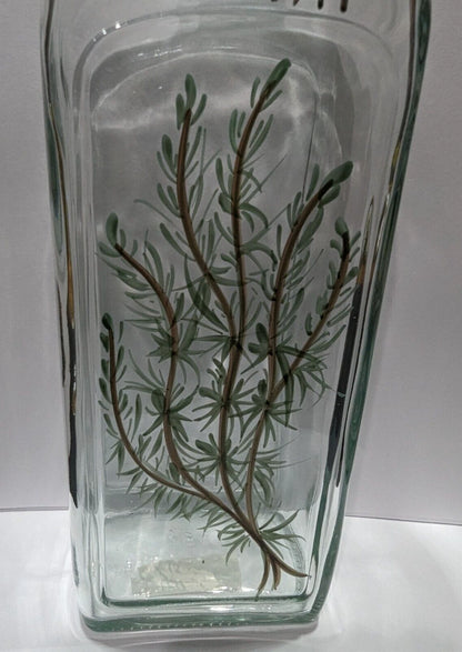 Rare French Hand Painted Olive Oil Bottle Set with Cork Stoppers | New, Used and More