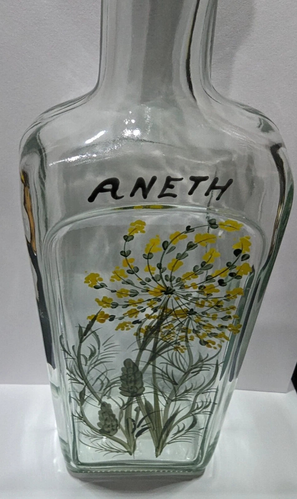 Rare French Hand Painted Olive Oil Bottle Set with Cork Stoppers | New, Used and More