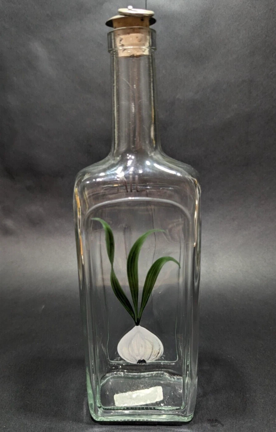 Rare French Hand Painted Olive Oil Bottle Set with Cork Stoppers | New, Used and More