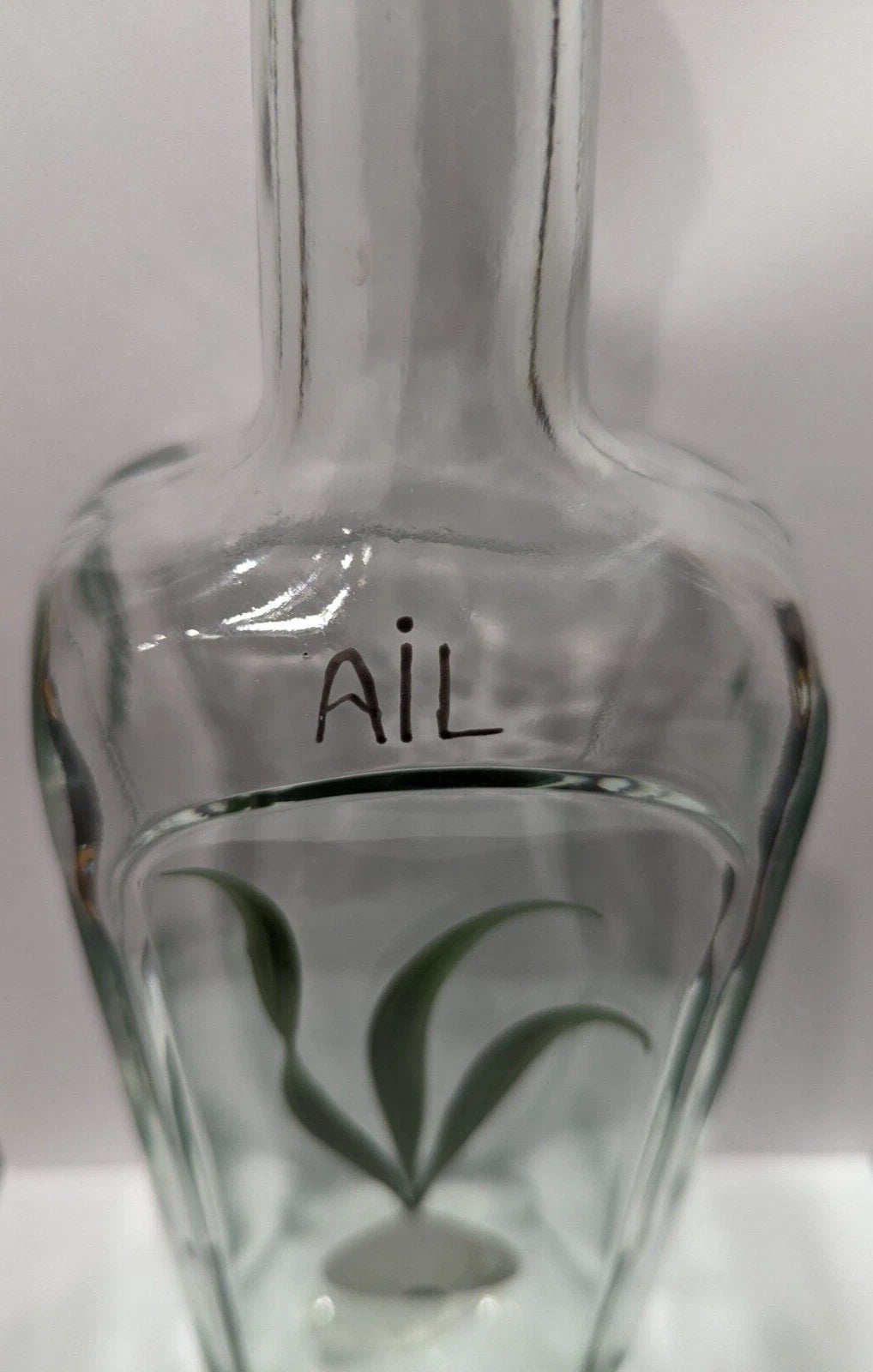 Rare French Hand Painted Olive Oil Bottle Set with Cork Stoppers | New, Used and More