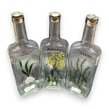 Rare French Hand Painted Olive Oil Bottle Set with Cork Stoppers | New, Used and More