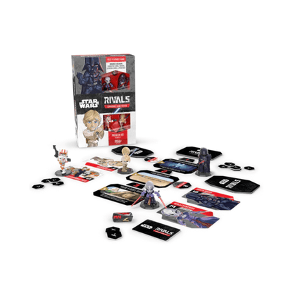 Star Wars Rivals game set with components on a white background