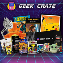 Geek and Gamer Gift Box | Figures, Artwork, Accessories & More!