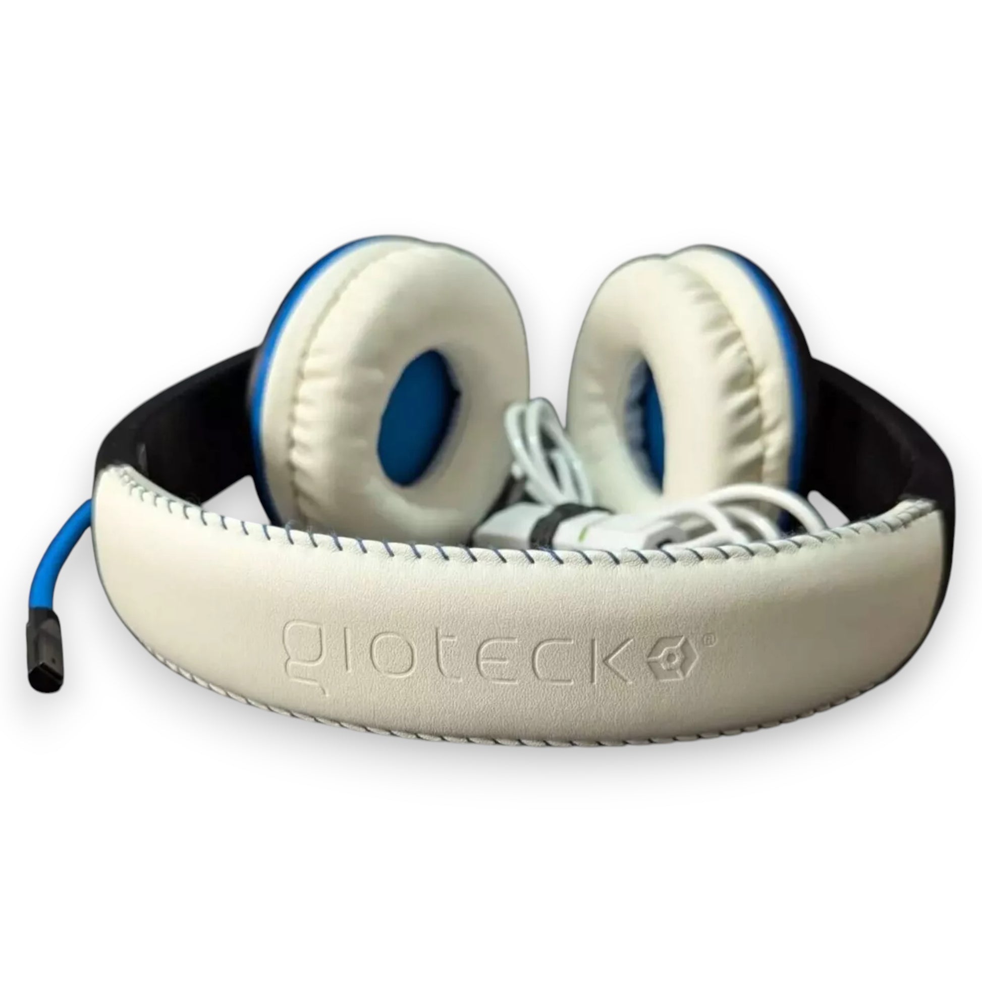 Gioteck XH100 Gaming Headset - Blue & White