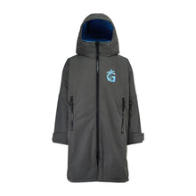 Sports-Cape - Charcoal & Blue