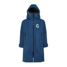 Gumbies Sports-Cape Coat - Navy & Grey